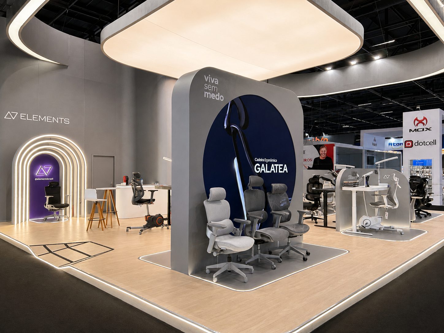 Estande Elements na Eletrolar Show 2026 – foto 3