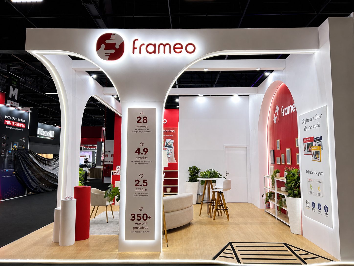 Estande Frameo na Eletrolar Show 2026 – foto 2