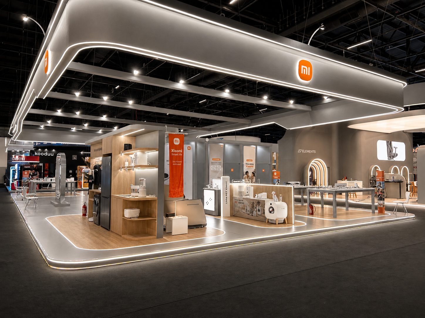 Estande Xiaomi na Eletrolar Show 2026 – foto 2