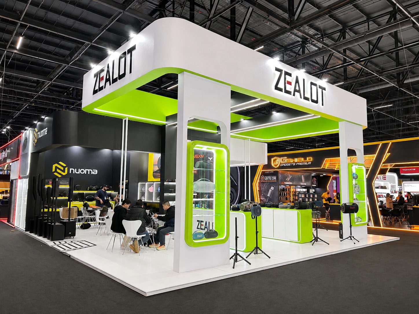 Estande Zealot na Eletrolar Show 2026 – foto 1